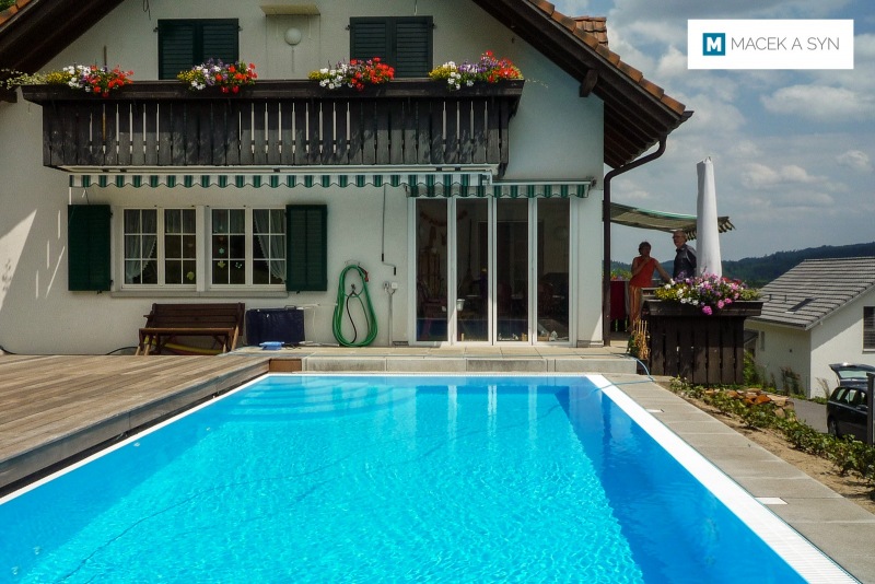 Schwimmbecken 3,8 x 7,8 x 1,4m, Schafisheim, kanton Aargau, Schweiz, Realisierung 2013