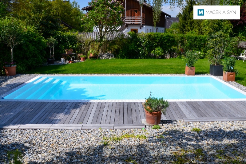 Schwimmbecken 3,5 x 8 x 1,4m, Atlach, Österreich, Realisierung 2017